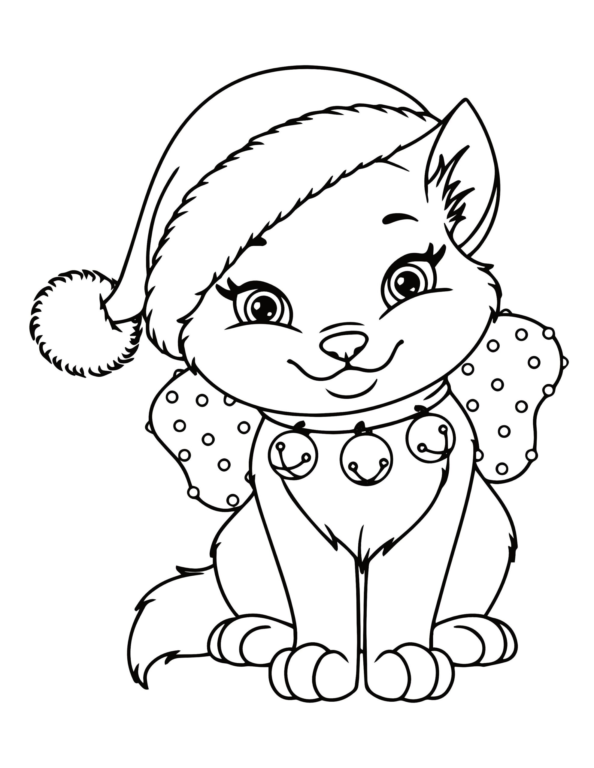Printable Coloring Pages Kittens