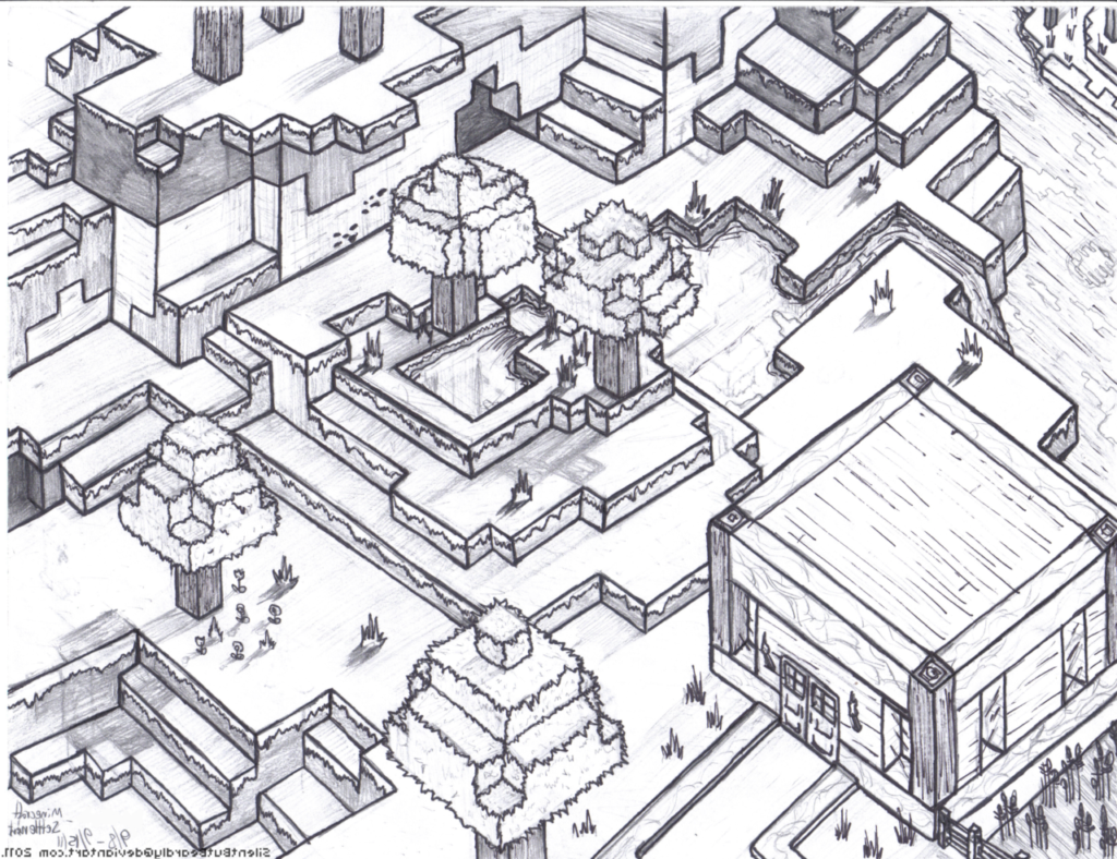 Printable Coloring Pages Minecraft Coloring Home