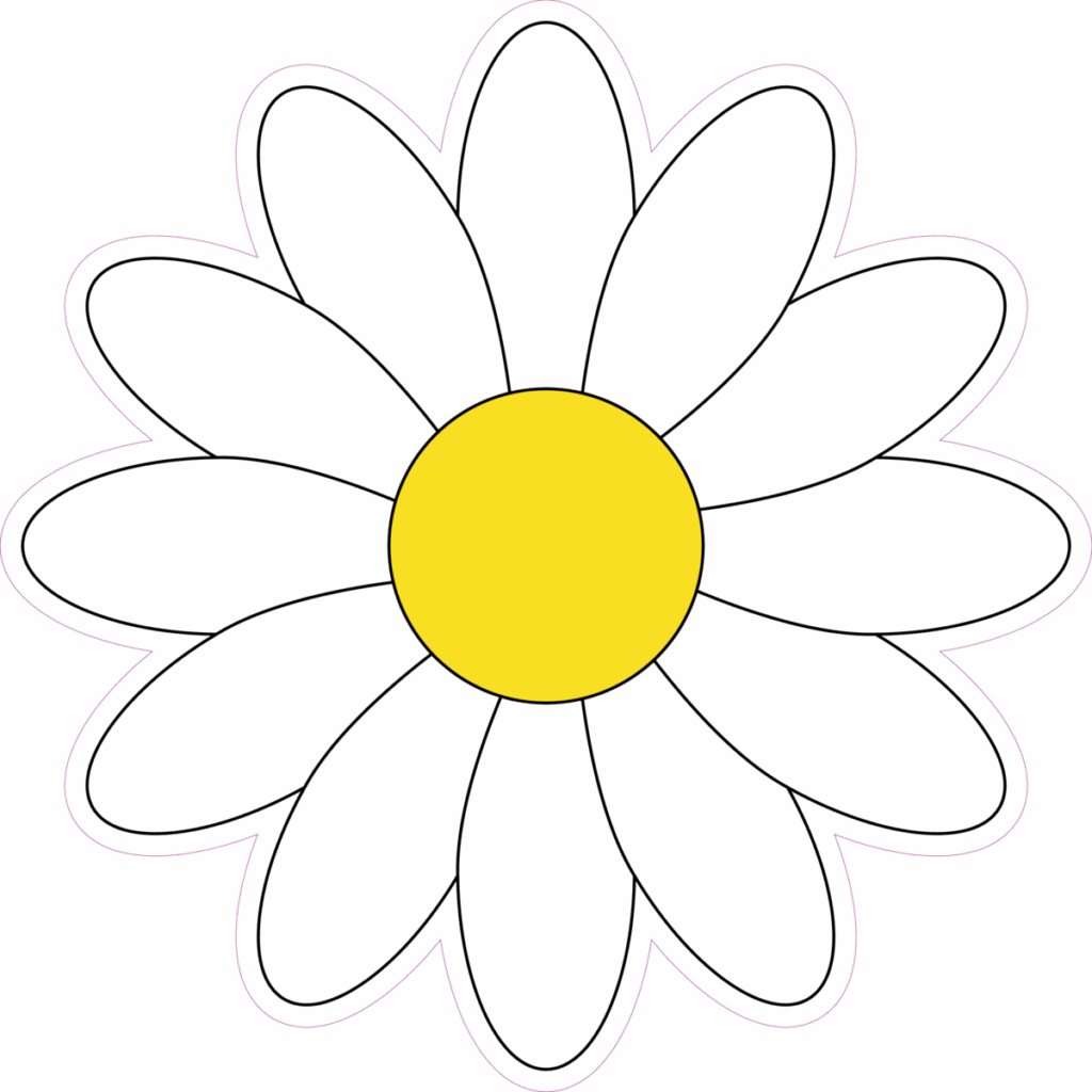Printable Daisy Flower Calendar Printables