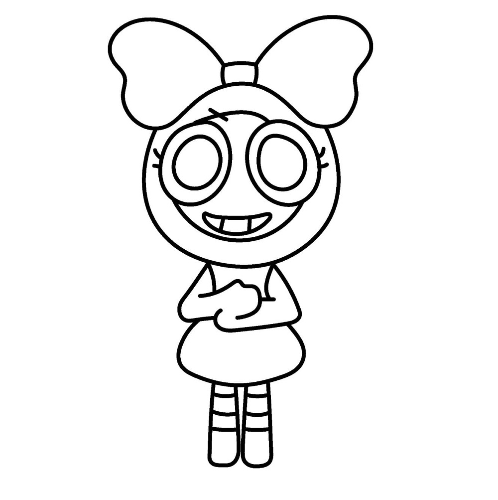 Printable Dandy s World Coloring Pages PrintableLib