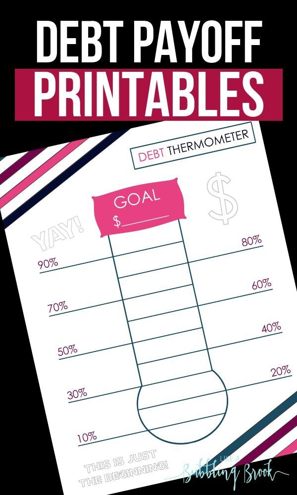 debt payoff worksheet excel free
