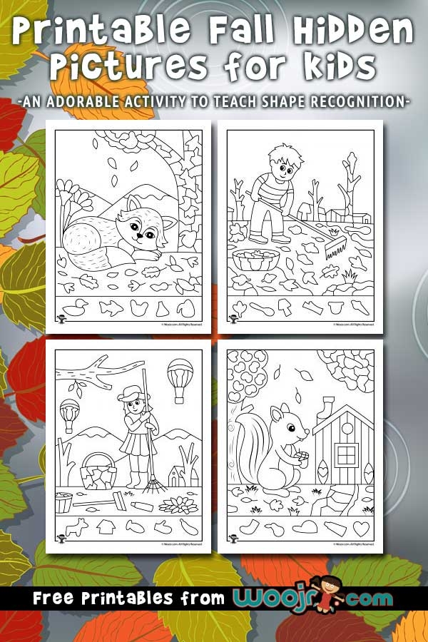 Printable Fall Hidden Picture Activity Sheets For Kids Woo Jr Kids 