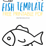 Printable Fish Template Templates Hexagon