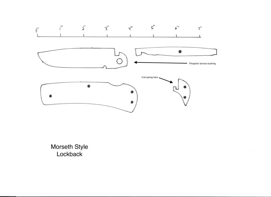 Printable Folding Knife Templates Printable Templates Online By Paul 