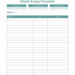 Printable Free Monthly Budget Template Free Download And Print For You