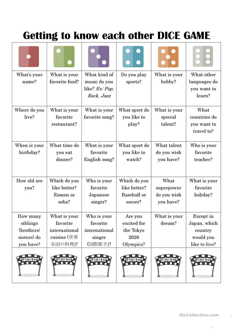Printable Fun Dice Games Printable Calendars AT A GLANCE