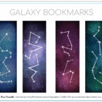 Printable Galaxy Bookmarks