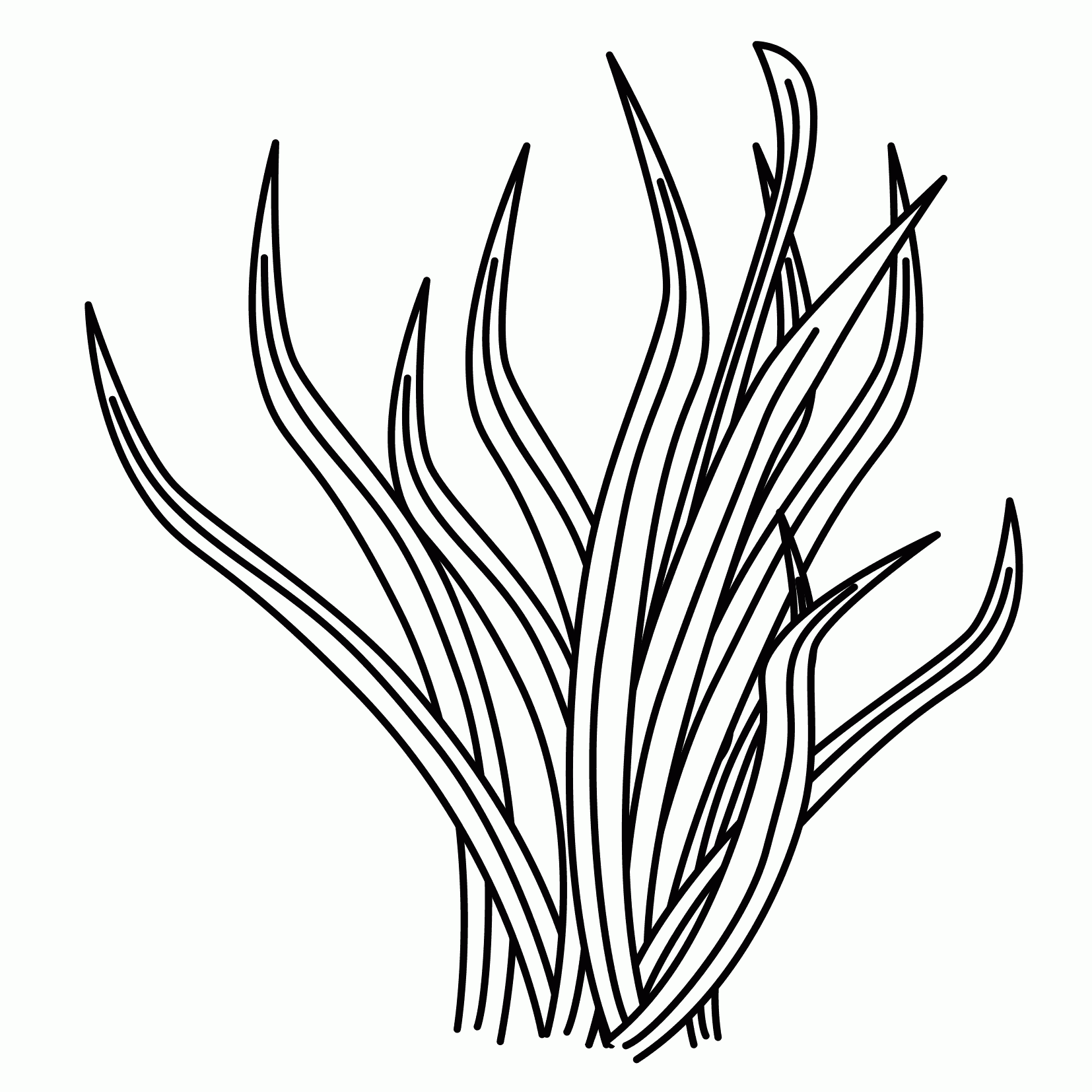 Printable Grass Template ClipArt Best