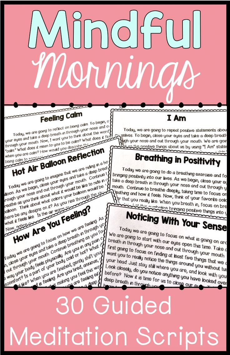 meditation cards printable