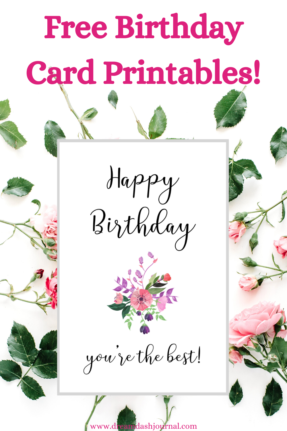happy birthday cards for her printable