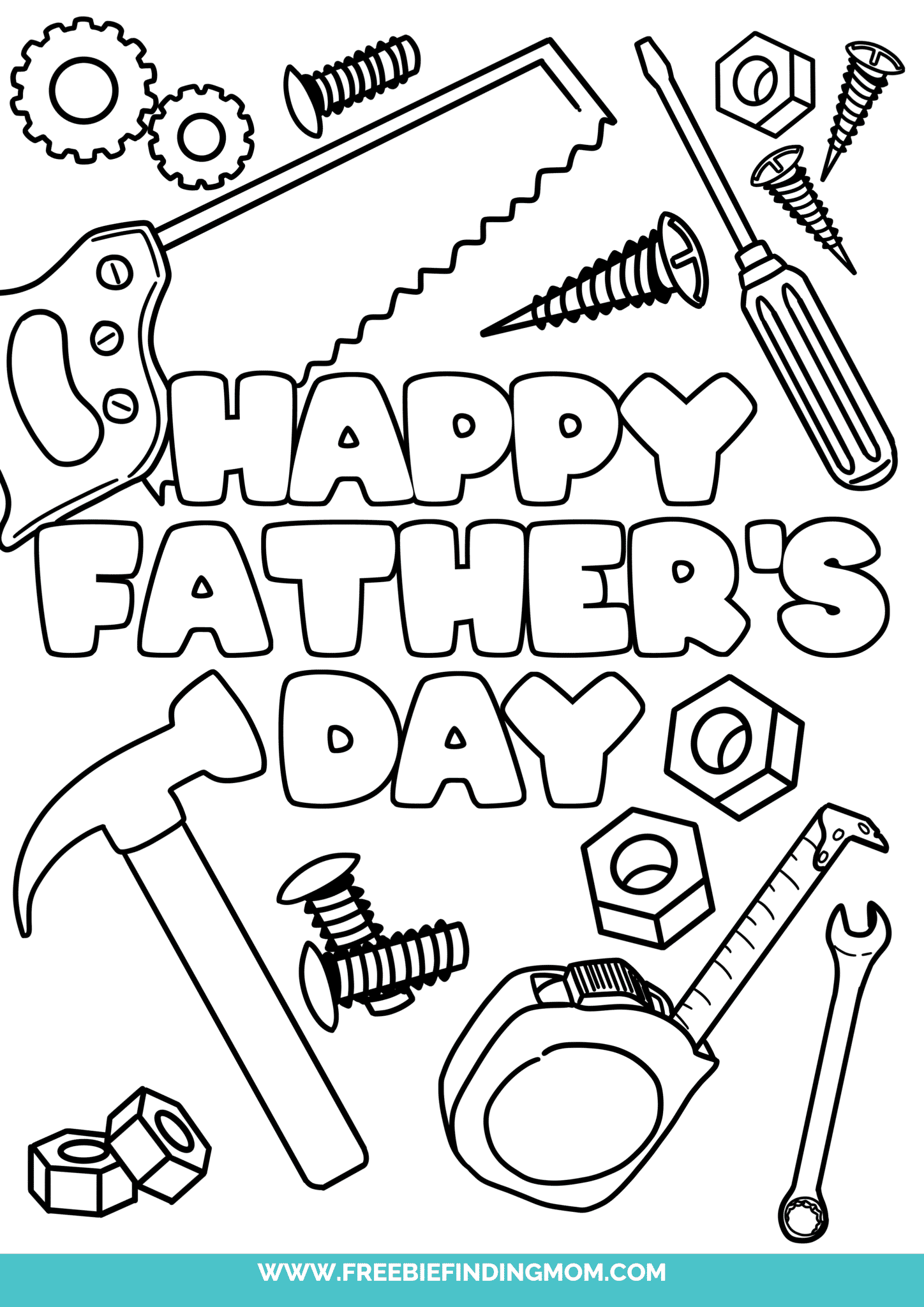 free printable fathers day coloring pages