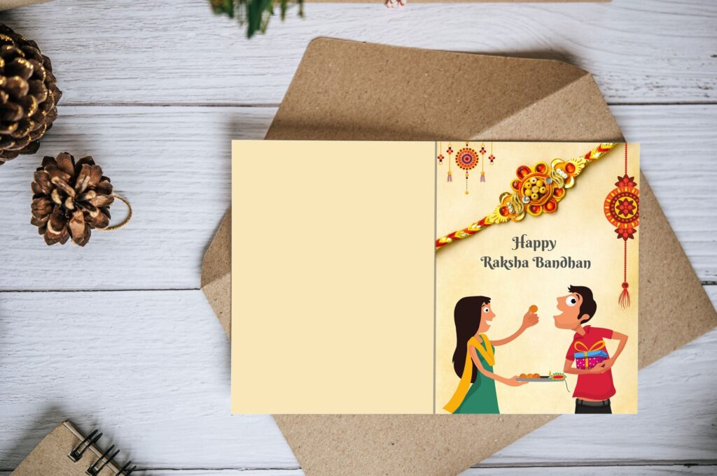 Printable Happy Raksha Bandhan Card Happy Raksha Bandhan Etsy In 2022