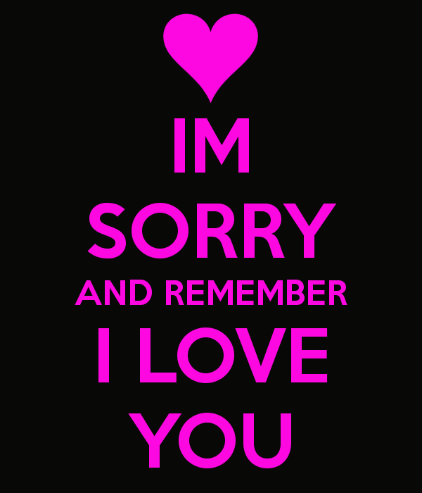 Printable I 39 m Sorry Cards