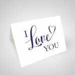 Printable I Love You Card Inkling Creative