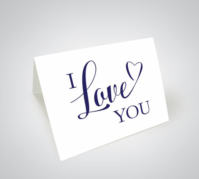 Printable I Love You Card Inkling Creative