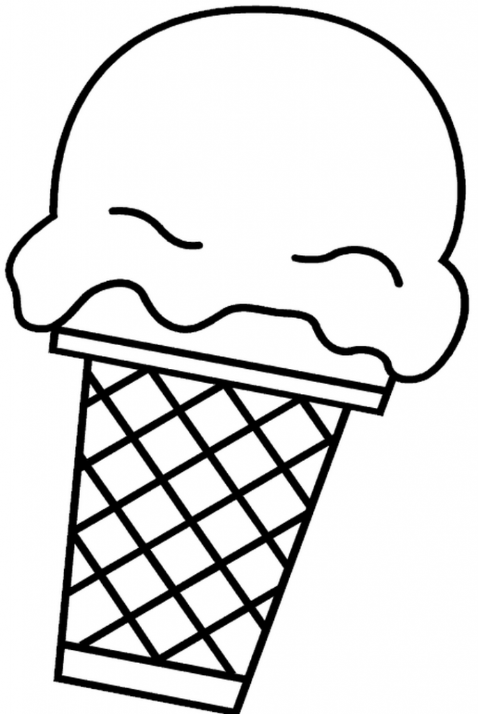 Printable Ice Cream Cone Coloring Pages At GetColorings Free 