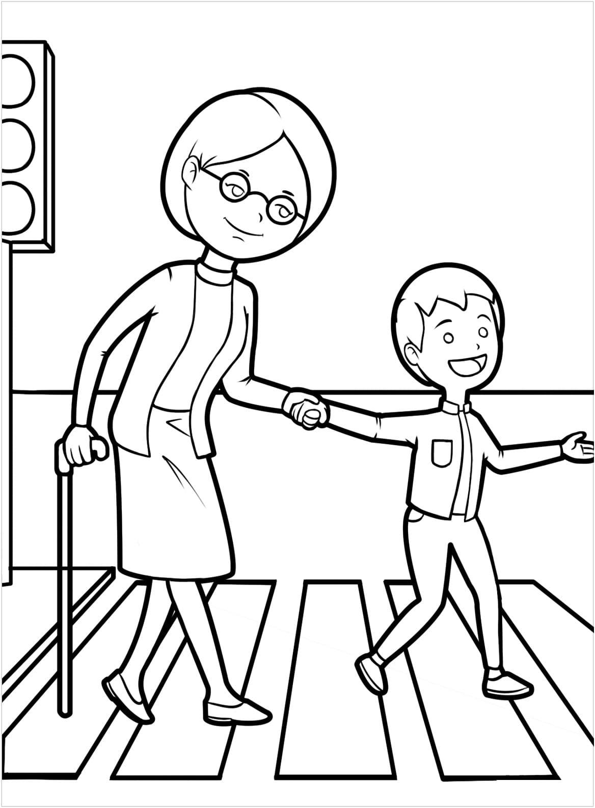 Printable Kindness Coloring Page Free Printable Coloring Pages For Kids