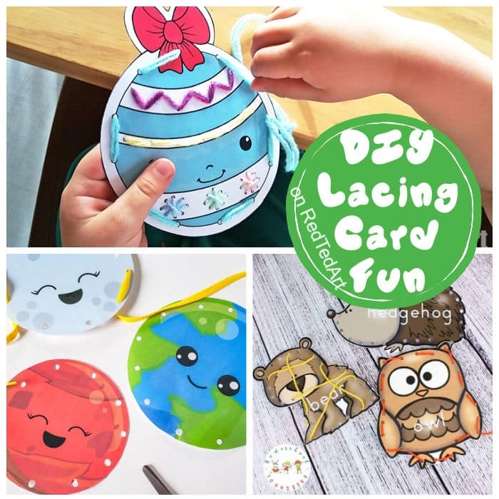 letter lacing cards printable