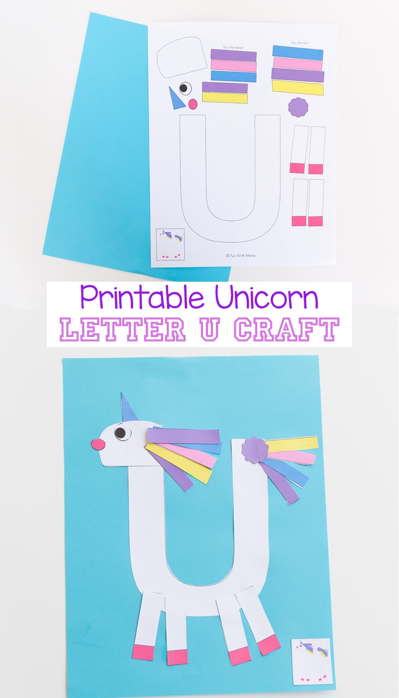 printable unicorn craft