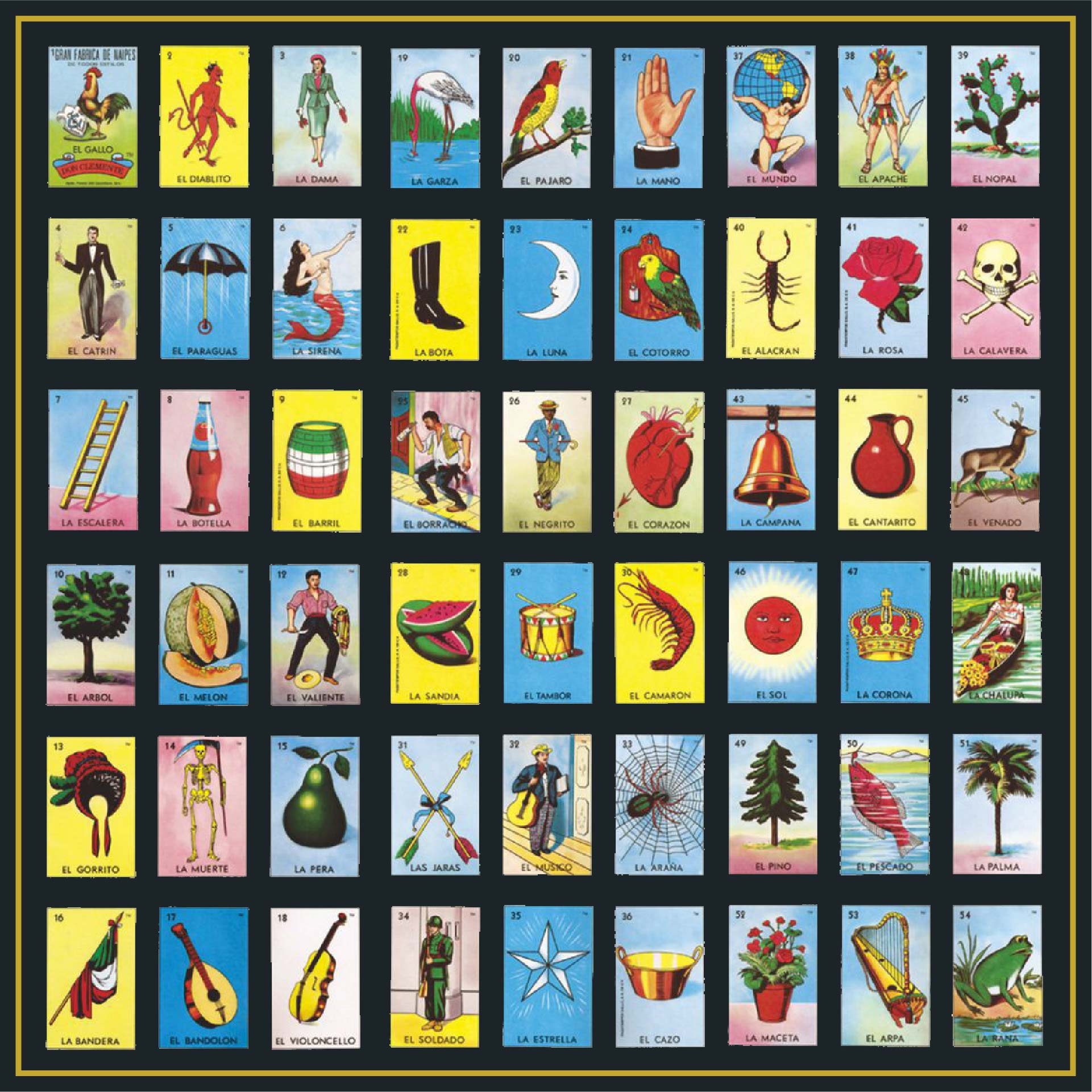 loteria cards 1 54 pdf printable