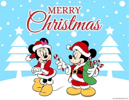 mickey mouse christmas cards printable