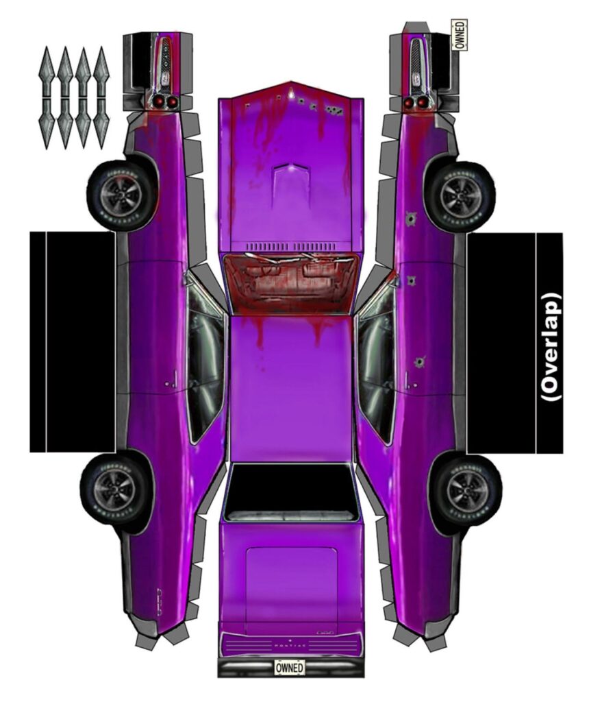 Printable Paper Cars Printable JD