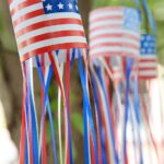 Printable Patriotic Windsock Craft