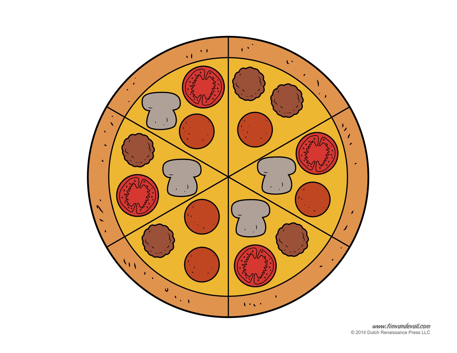 Printable Pizza Craft Printable Word Searches