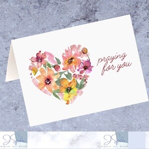 Printable Praying For You Card Prayer Cards Prayer Card For A Friend 