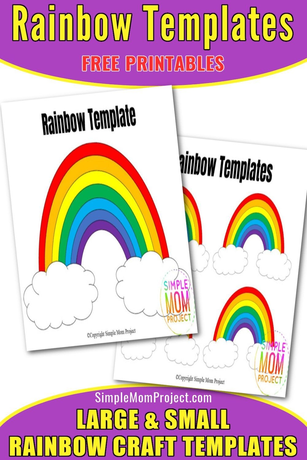 Printable Rainbow Craft