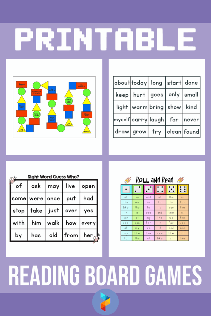 Printable Reading Games