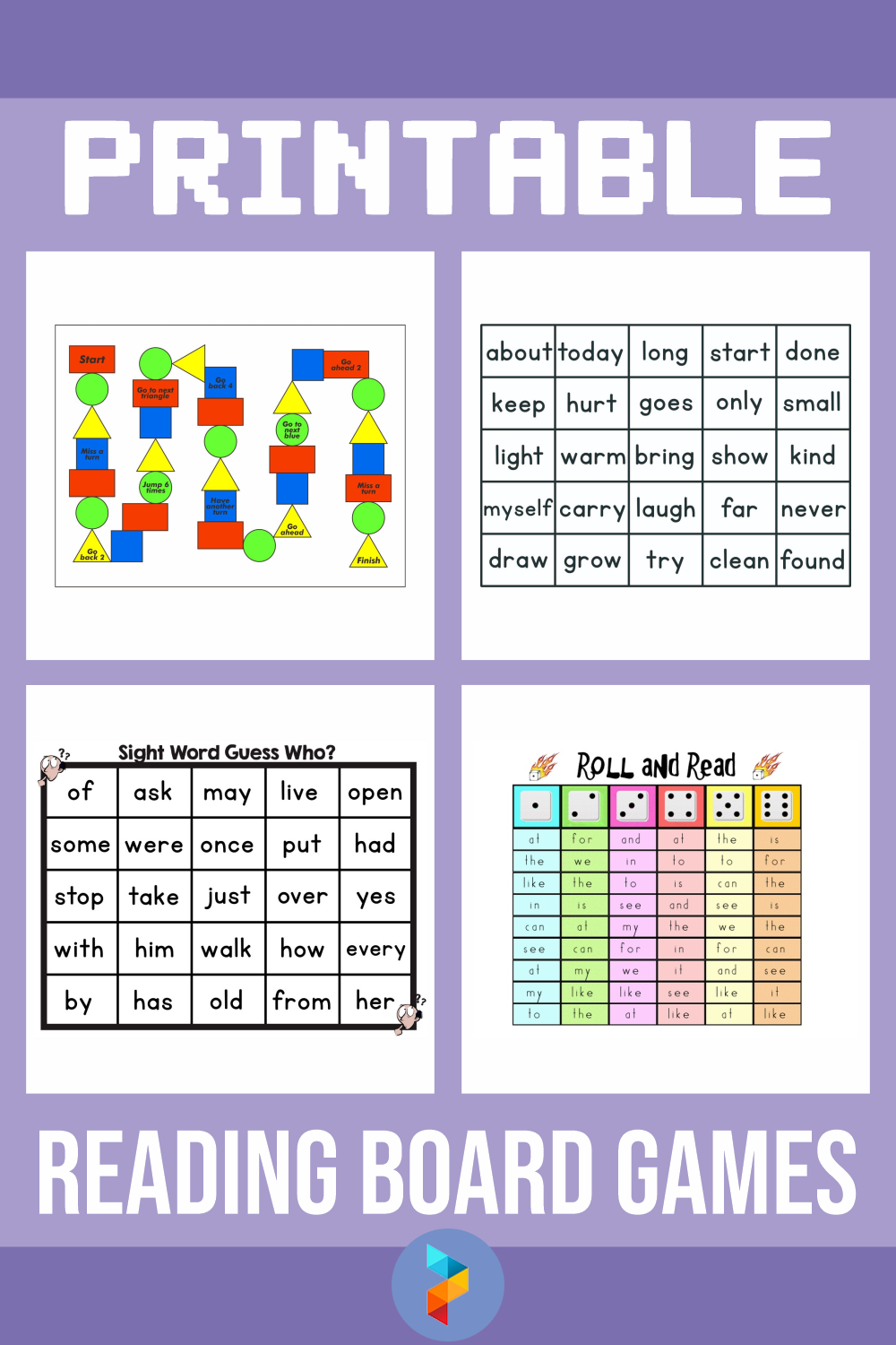 Printable Reading Games