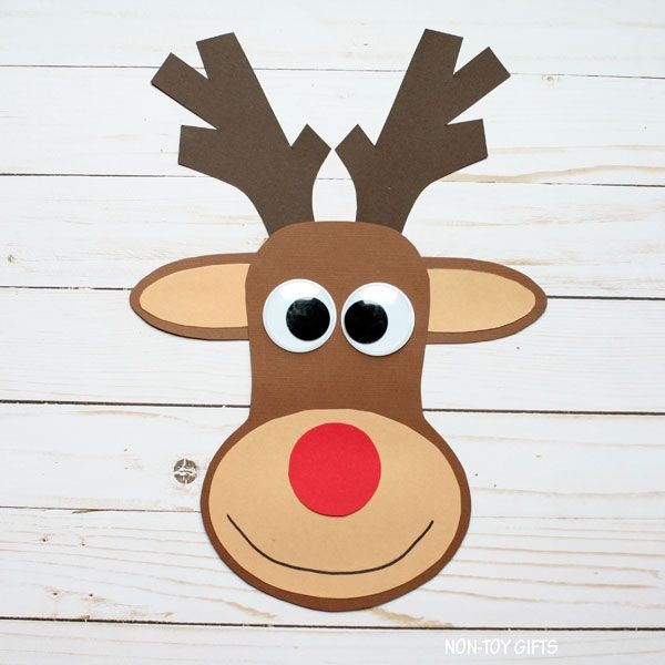 Printable Reindeer Craft Printable Calendars AT A GLANCE