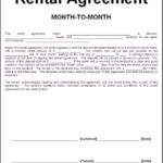 Printable Rental Agreement Template
