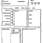Printable RPG Character Sheet Etsy