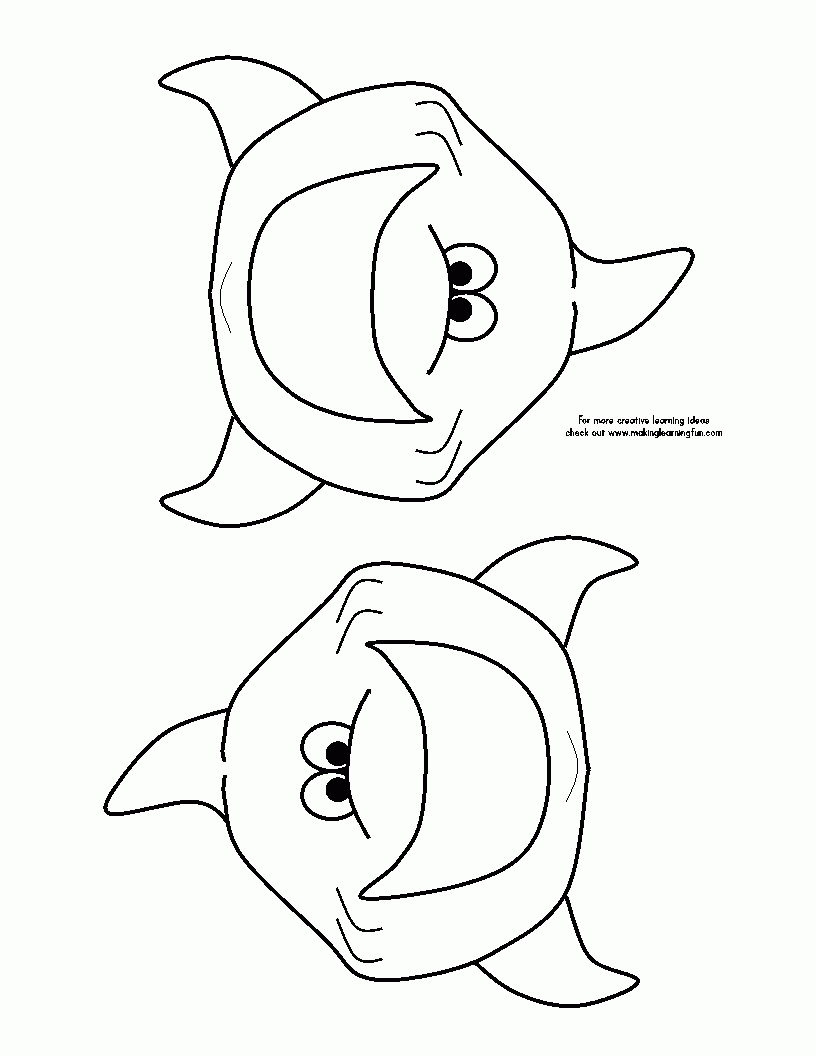 Printable Shark Craft Preschool Printable Calendars AT A GLANCE