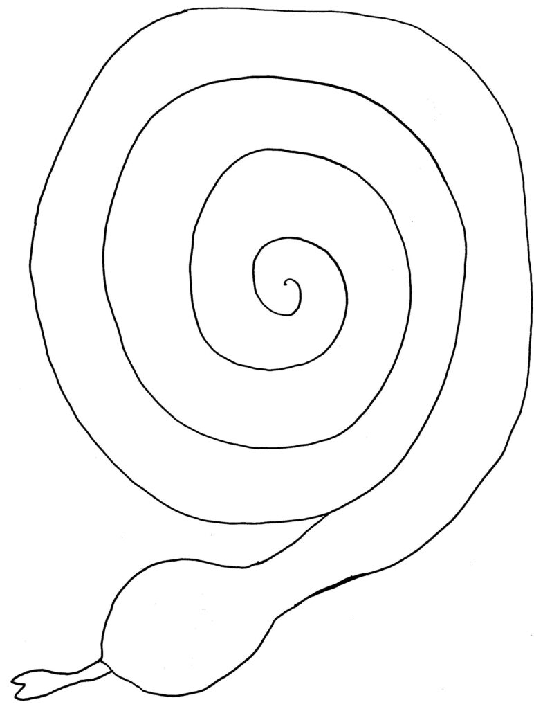 Printable Snake Craft Template Fillable Form 2024