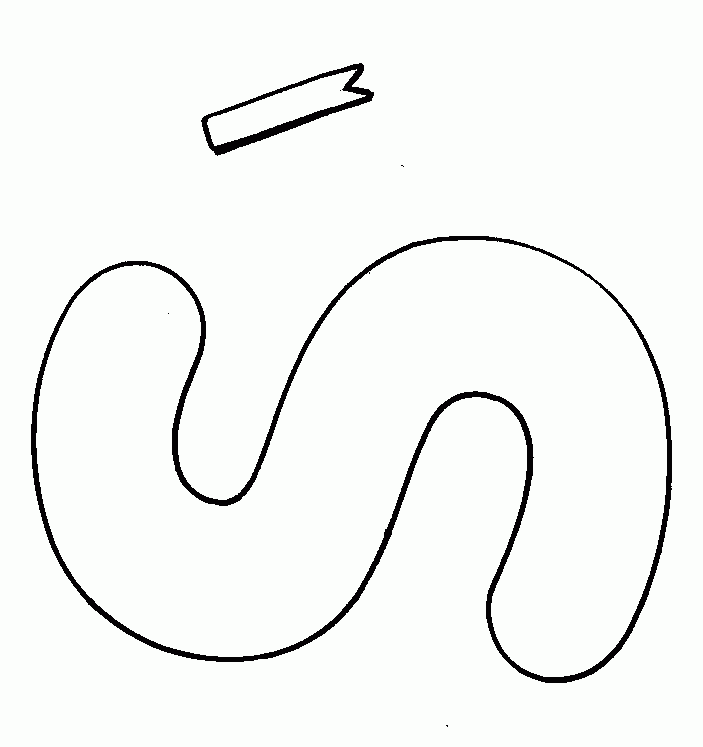 printable snake craft