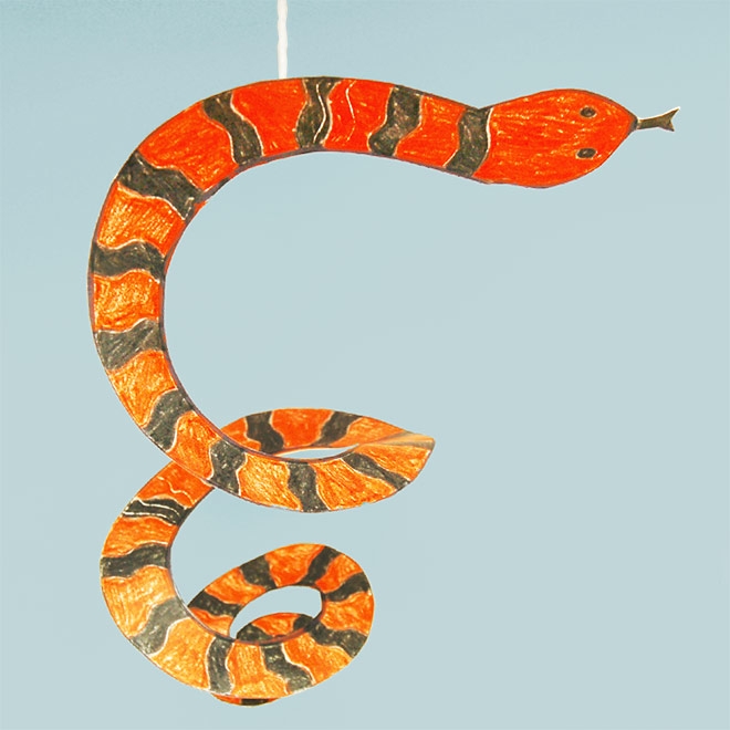 Printable Snake Craft