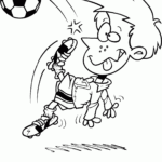 Printable Soccer Coloring Pages Coloring Home