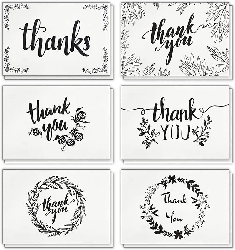 Printable Thank You Cards Free Download And Print For You 