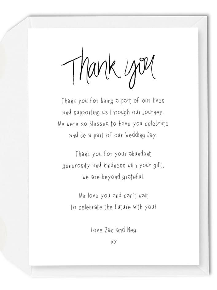 large printable thank you card
