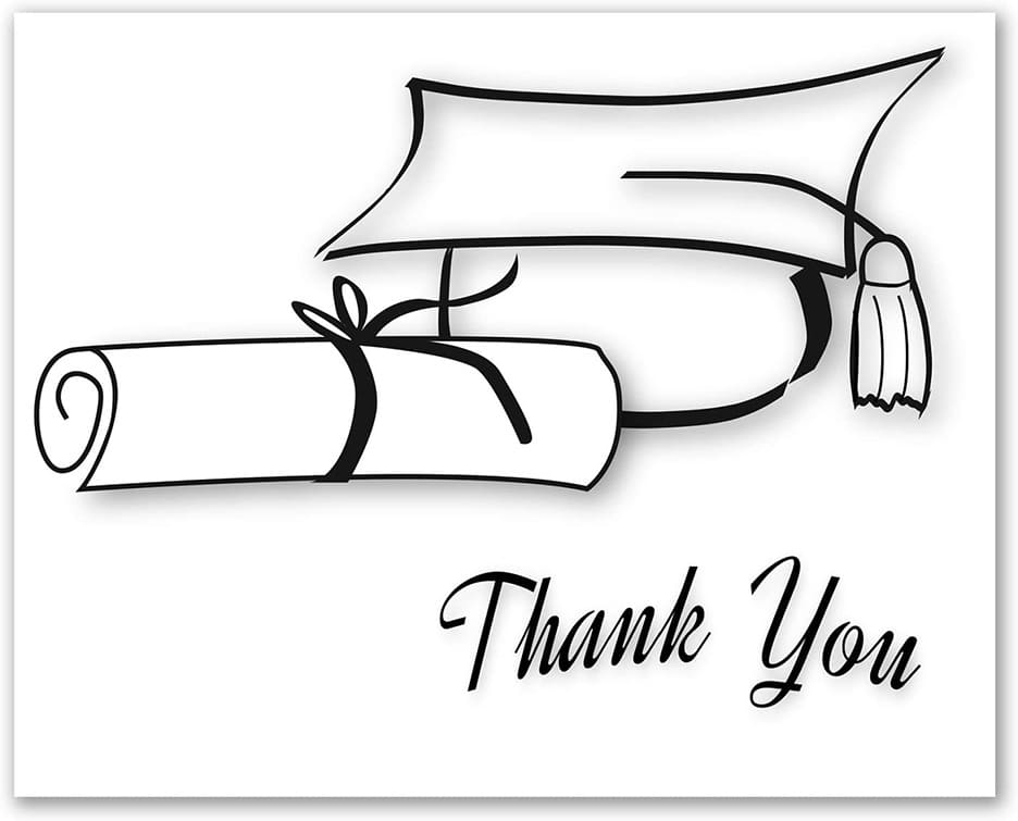 Printable Thank You Cards PrintableLib