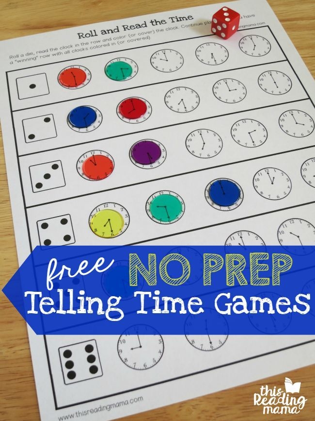 Printable Time Games Printable Word Searches