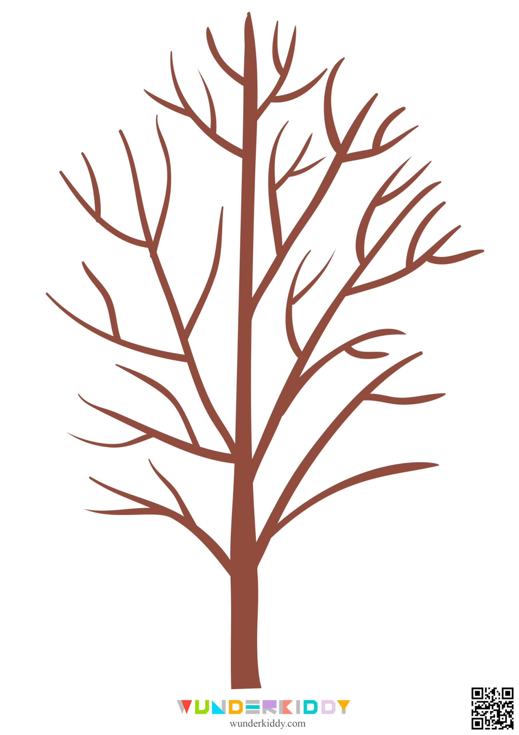 free tree printable template