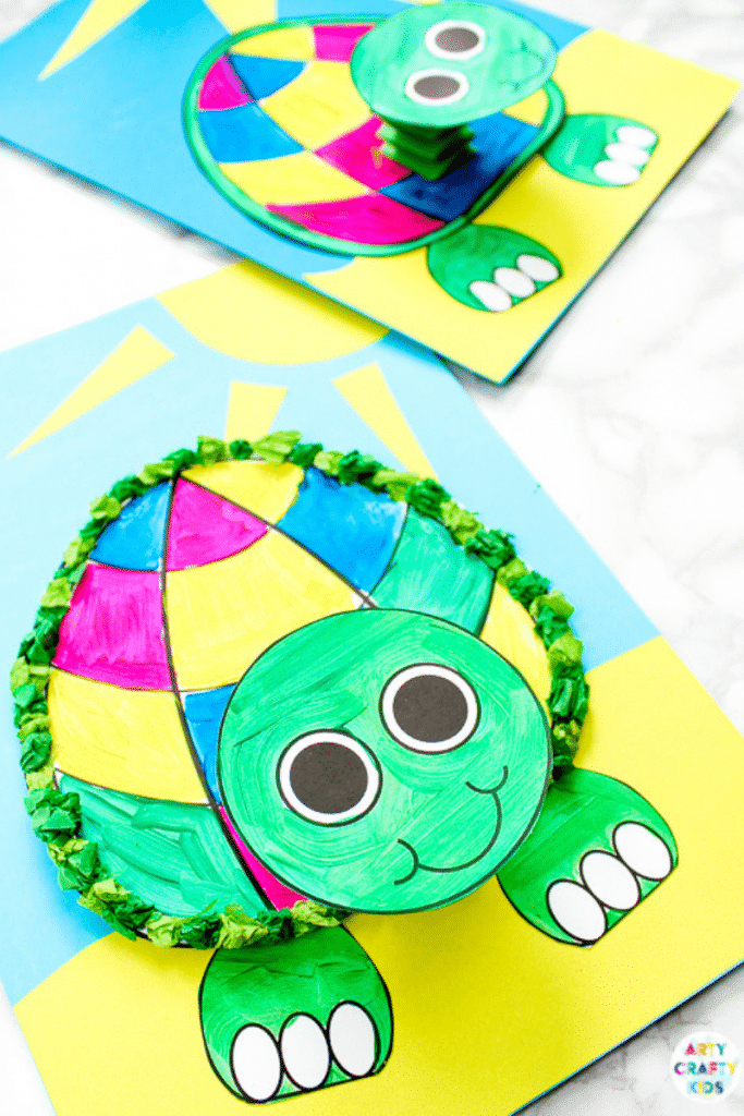 Printable Turtle Craft Template