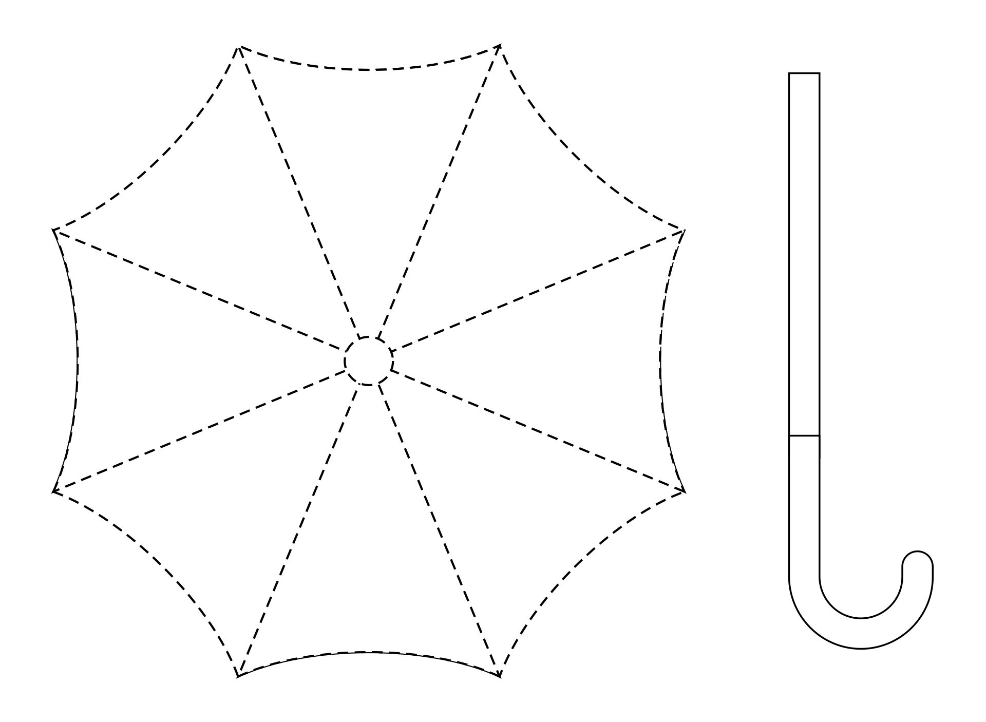 Printable Umbrella Craft Printable Word Searches