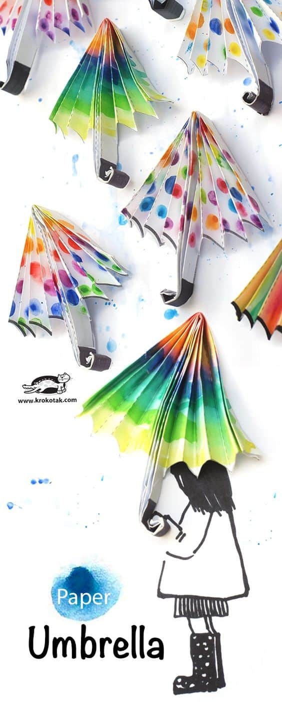 Printable Umbrella Craft