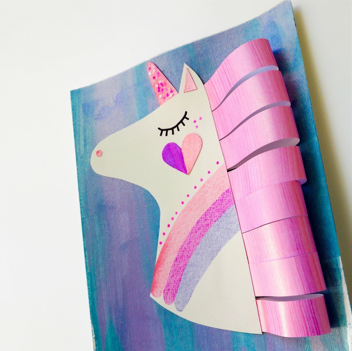 free printable unicorn craft