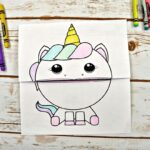 Printable Unicorn Craft For Kids Mess For Less